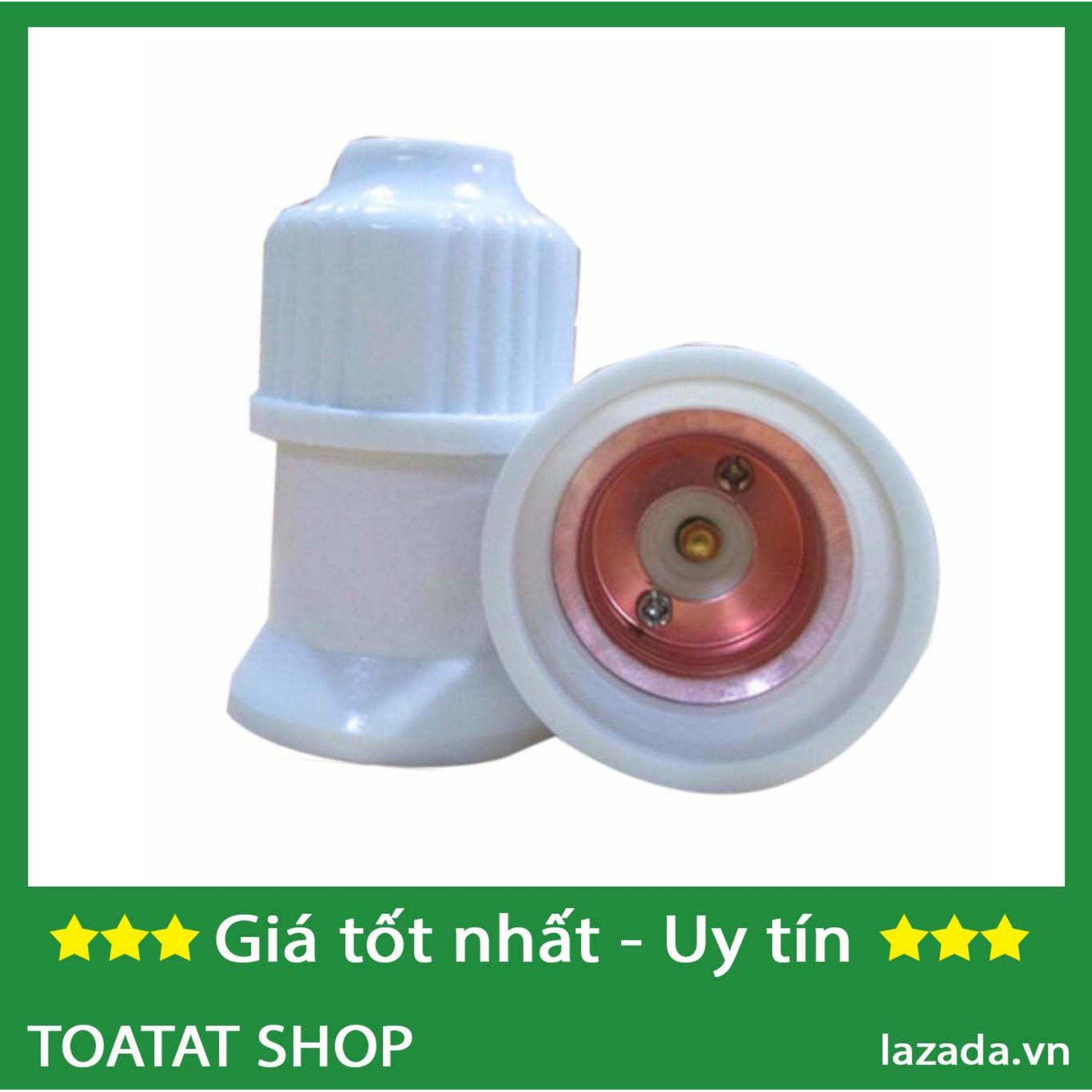 Bộ 2 chuôi đèn E27 (trắng)