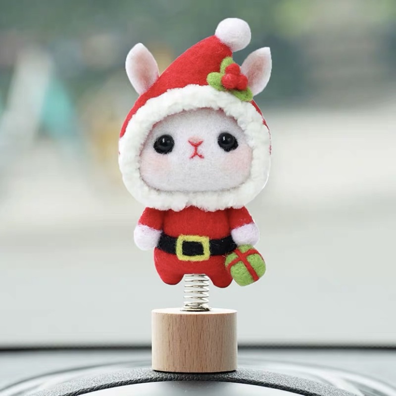 Len chọc có hướng dẫn Bộ kit len chọc Giáng Sinh Vui Vẻ