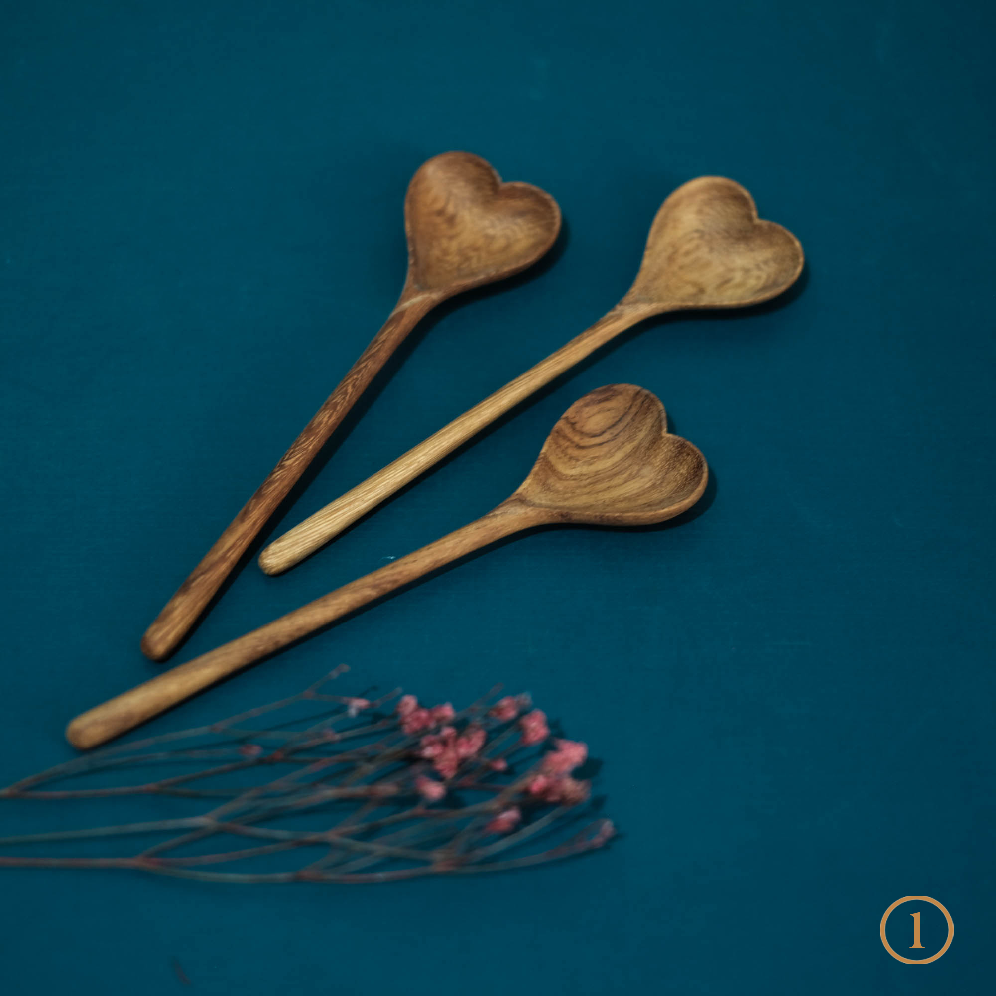 [HCM]Muỗng gỗ hình trái tim Thìa gỗ hình trái tim