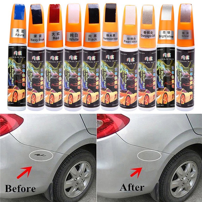 Bút Sơn Tiện LỢI Xóa Vết Trầy Xước Chuyên Dụng Cho Xe Hơi đồng màu sơn xe, tiện lợi sử dụng, tiết kiệm chi phí sửa chữa