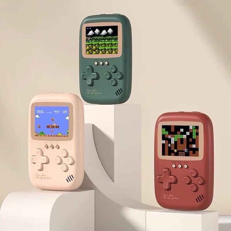 MÁY CHƠI GAME 500in1 KIÊM SẠC DỰ PHÒNG 10.000mAh dễ thương
