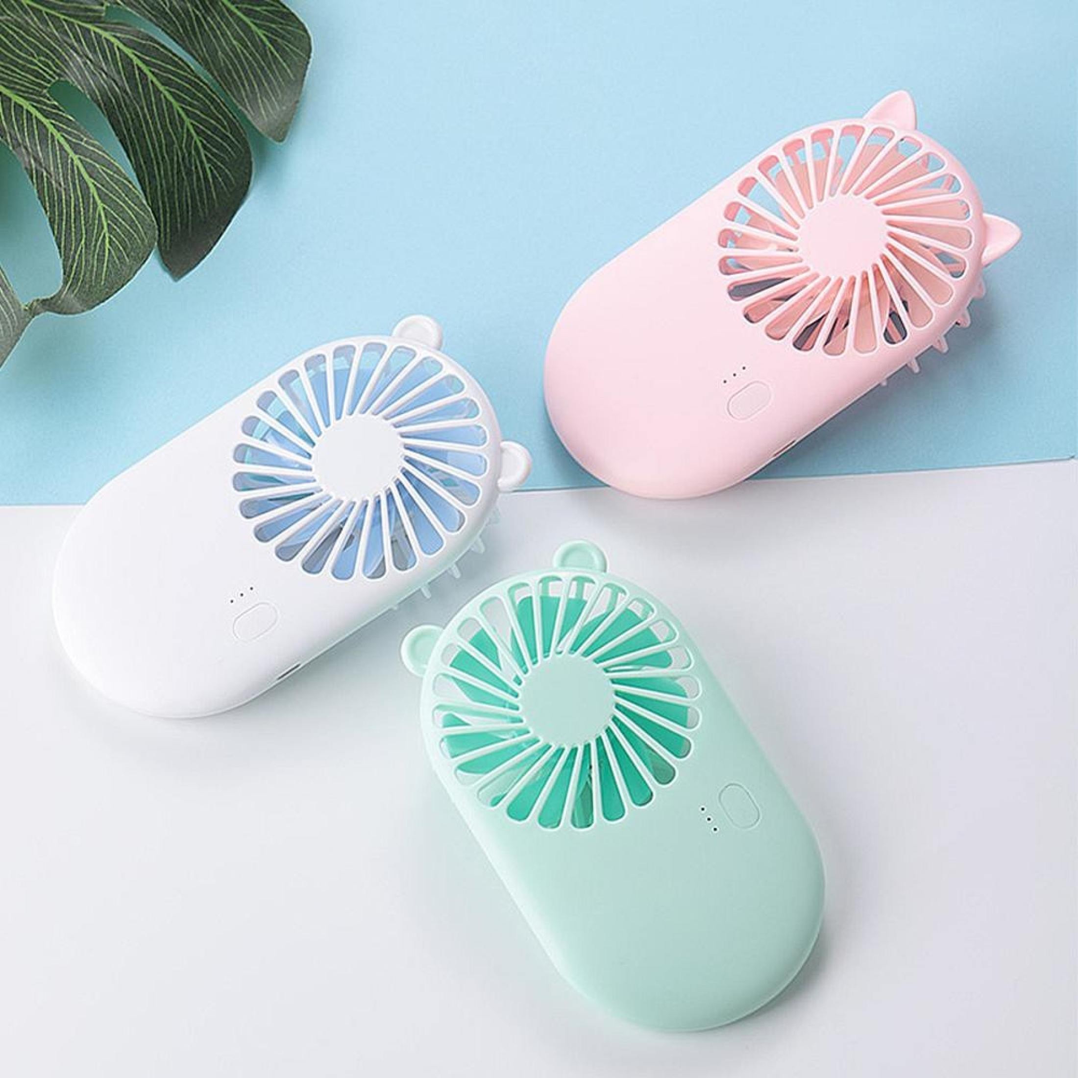 Portable Cute Pocket Mini USB Handheld Fan Phone Holder