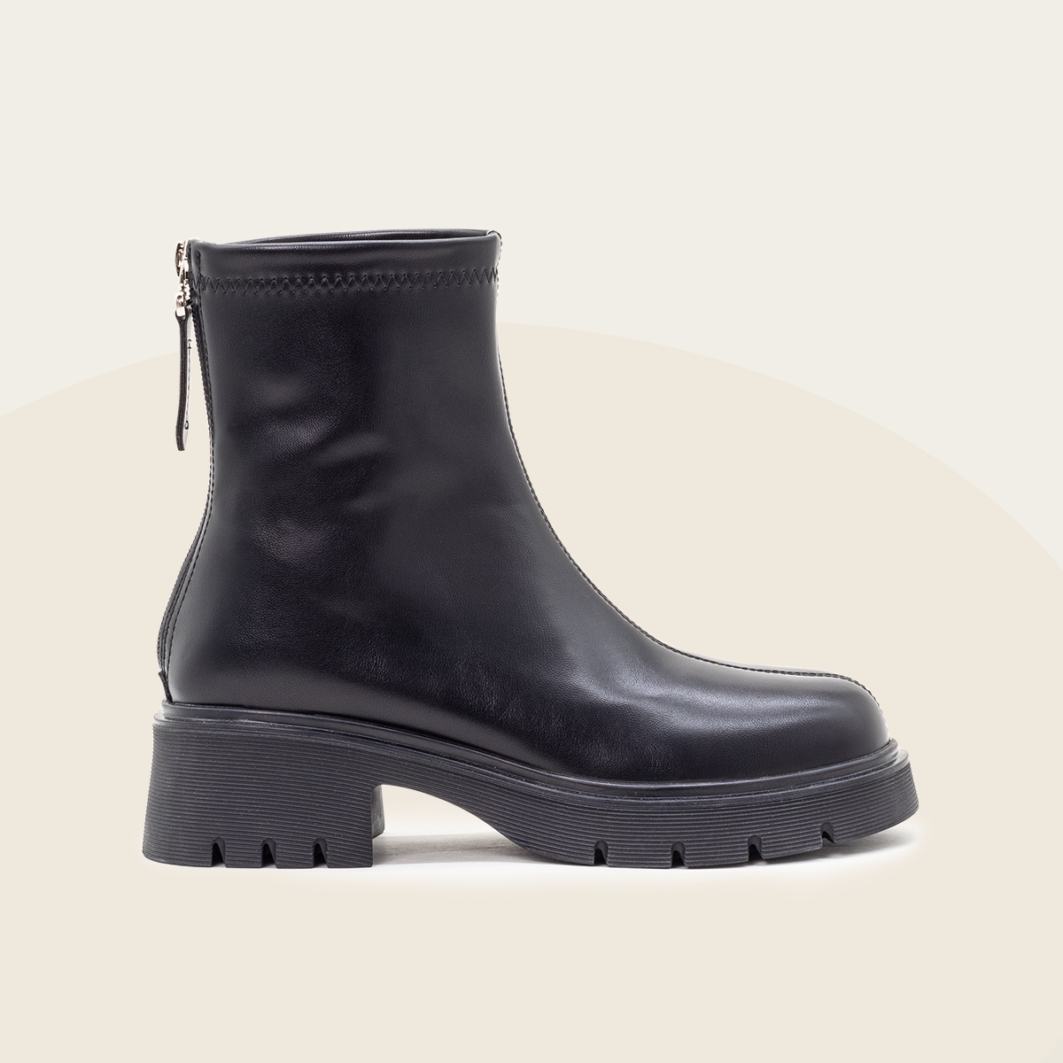 Giày bốt nữ Unie Ankle Boots đế đúc cao 6p da mềm bAimée & bAmor MS0003