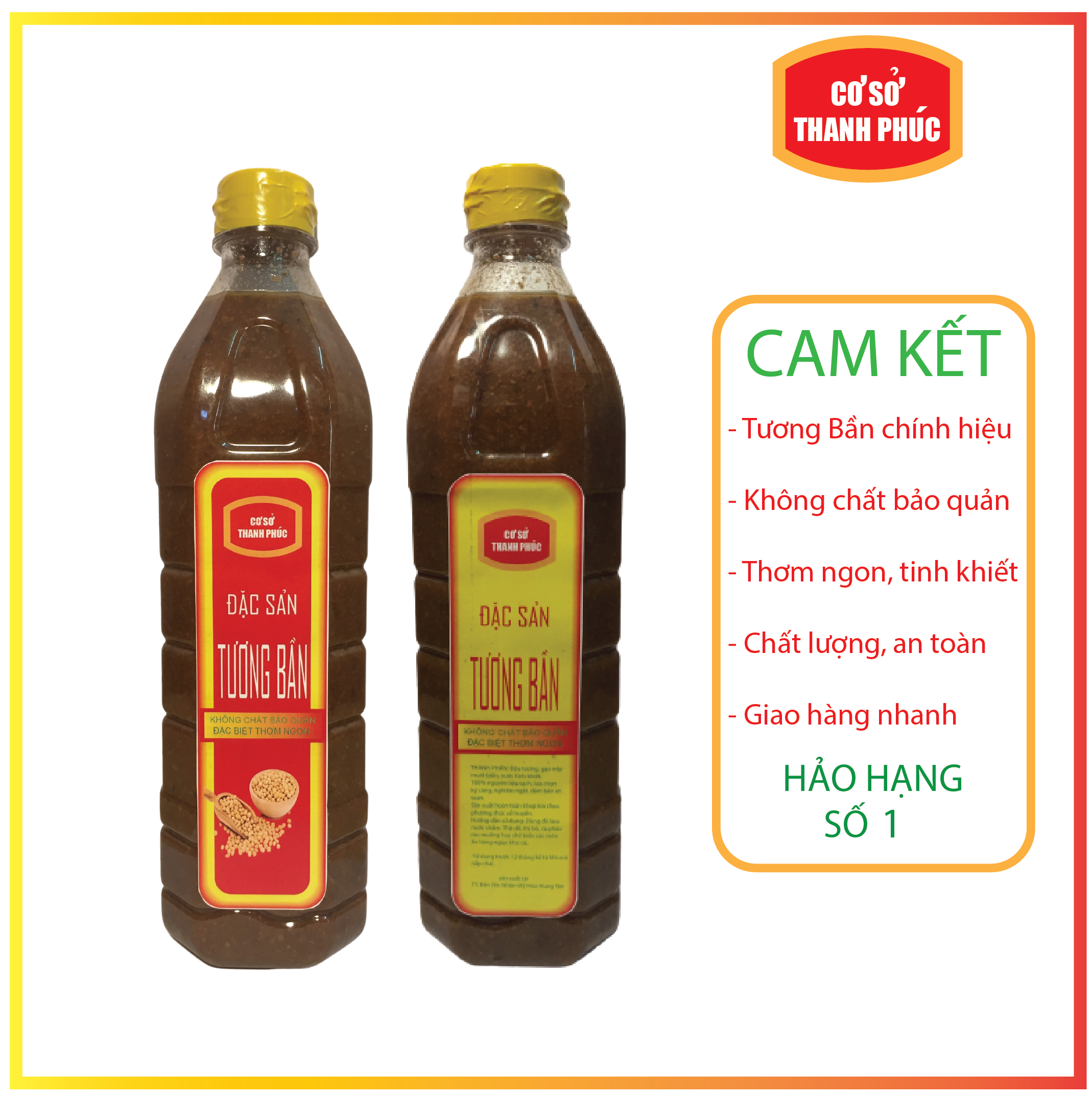 Tương Bần Hưng Yên chính hiệu chai 1l
