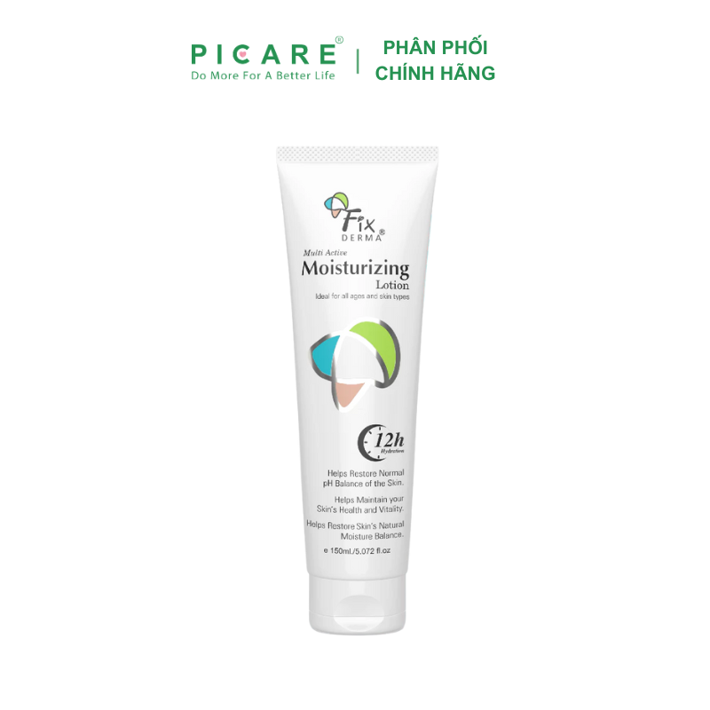 Fixderma sữa dưỡng ẩm multi-active moisturizing lotion 150ml- picare
