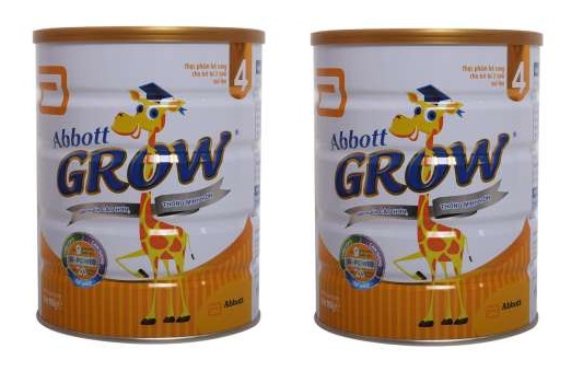 Bộ 2 Sữa Abbott Grow 4 3-6 tuổi 1.7kg