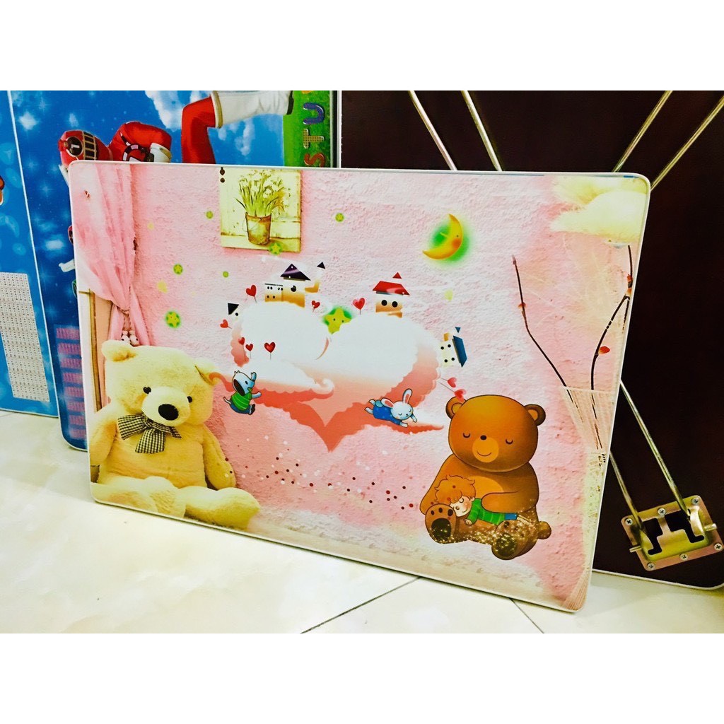 Bàn sinh viên gấp gọn ngồi bệt 40x60. Bàn học gấp gọn tranh sinh viên