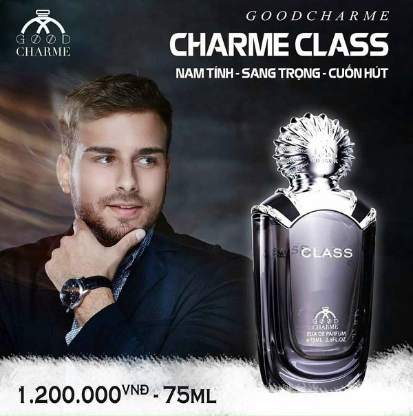 Nước hoa nam good char.me class - sang trọng, mạnh mẽ và cuốn hút