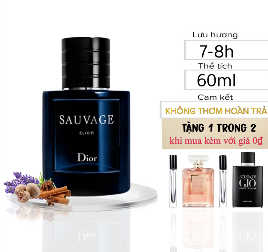 Sauvage Dior EDP 60ML  Nước hoa chính hãng