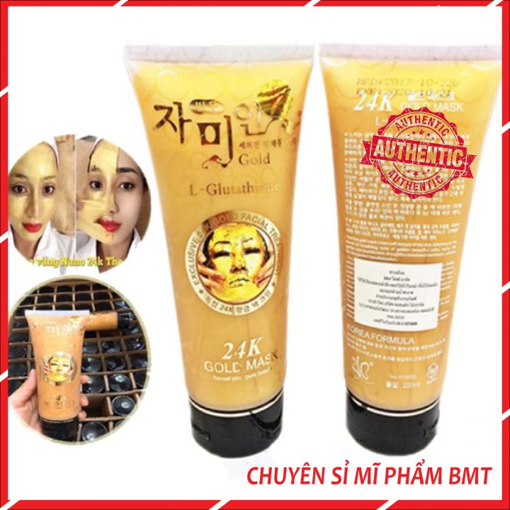 Mặt Nạ Gel Lột Vàng 24K Hàn Quốc