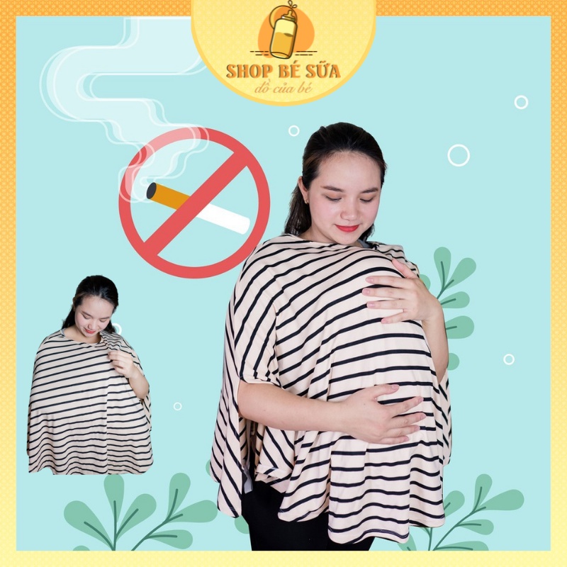 Áo Choàng Cho Bé Bú, Khăn Choàng Che Bé Bú Nơi Công Cộng