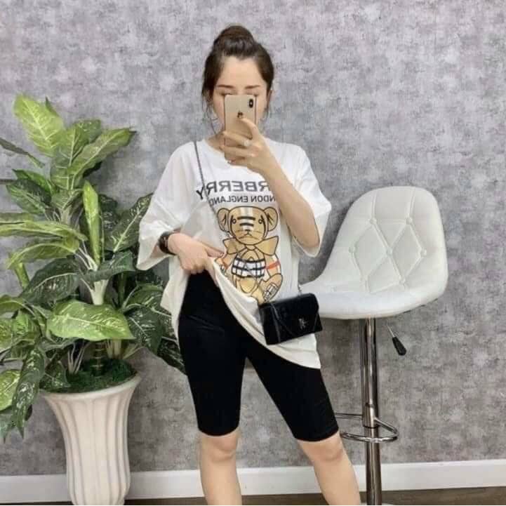 Quần legging lửng ngố thần thánh, nâng mông cạp cao, co giãn_ bigsize 80kg