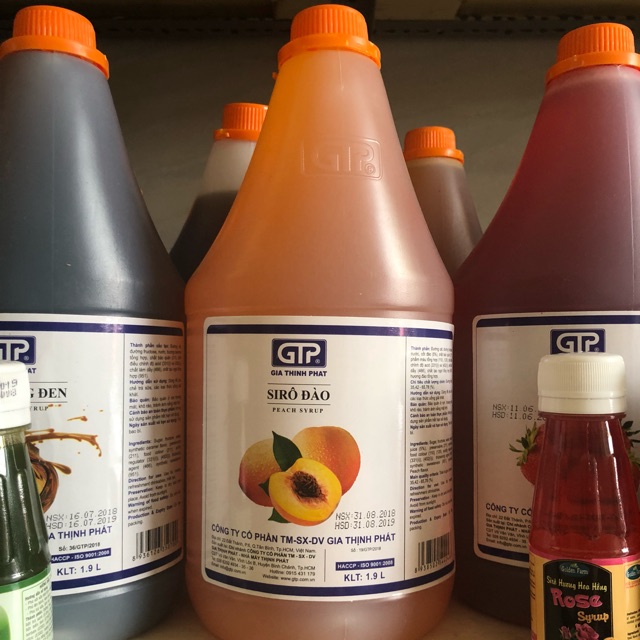 Syrup GTP - vải