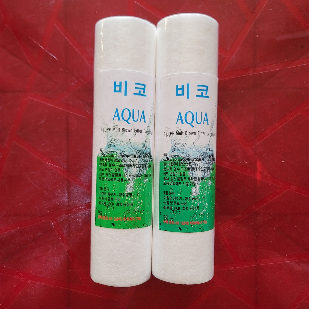 Lõi lọc pp 10 inch aqua nhập khẩu hàn quốc