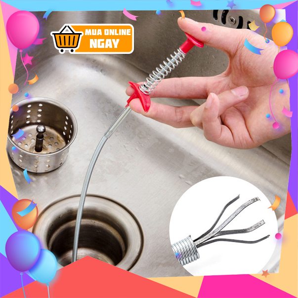 Cây gắp rác ống cống ?????? ????☄️ Cây gắp rác ống cống cống nước bằng lò xo sắt