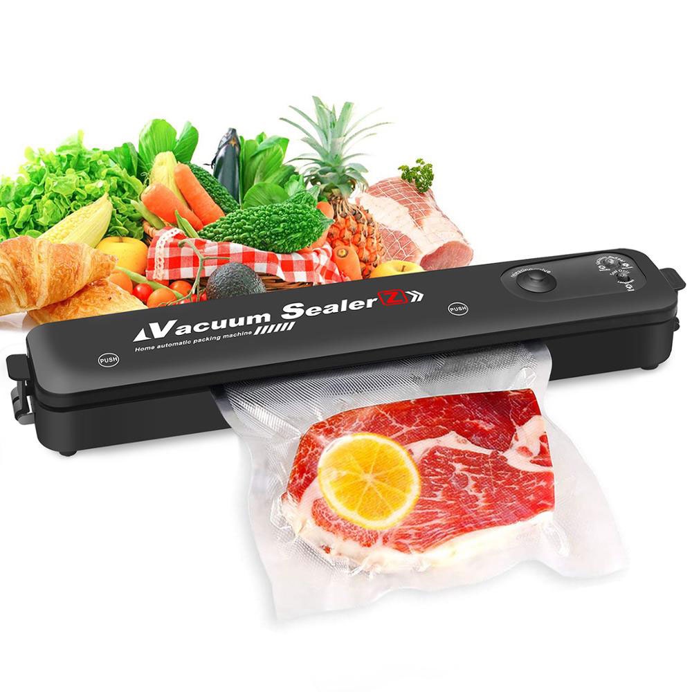 Máy hút chân không thực phẩm cầm tay Vacuum Sealer kèm sẵn 10 túi - Máy hàn miệng túi lực hút siêu mạnh, mức độ hàn 3-9 giây, máy hút chân không, máy hút chân không thực phẩm gia đình