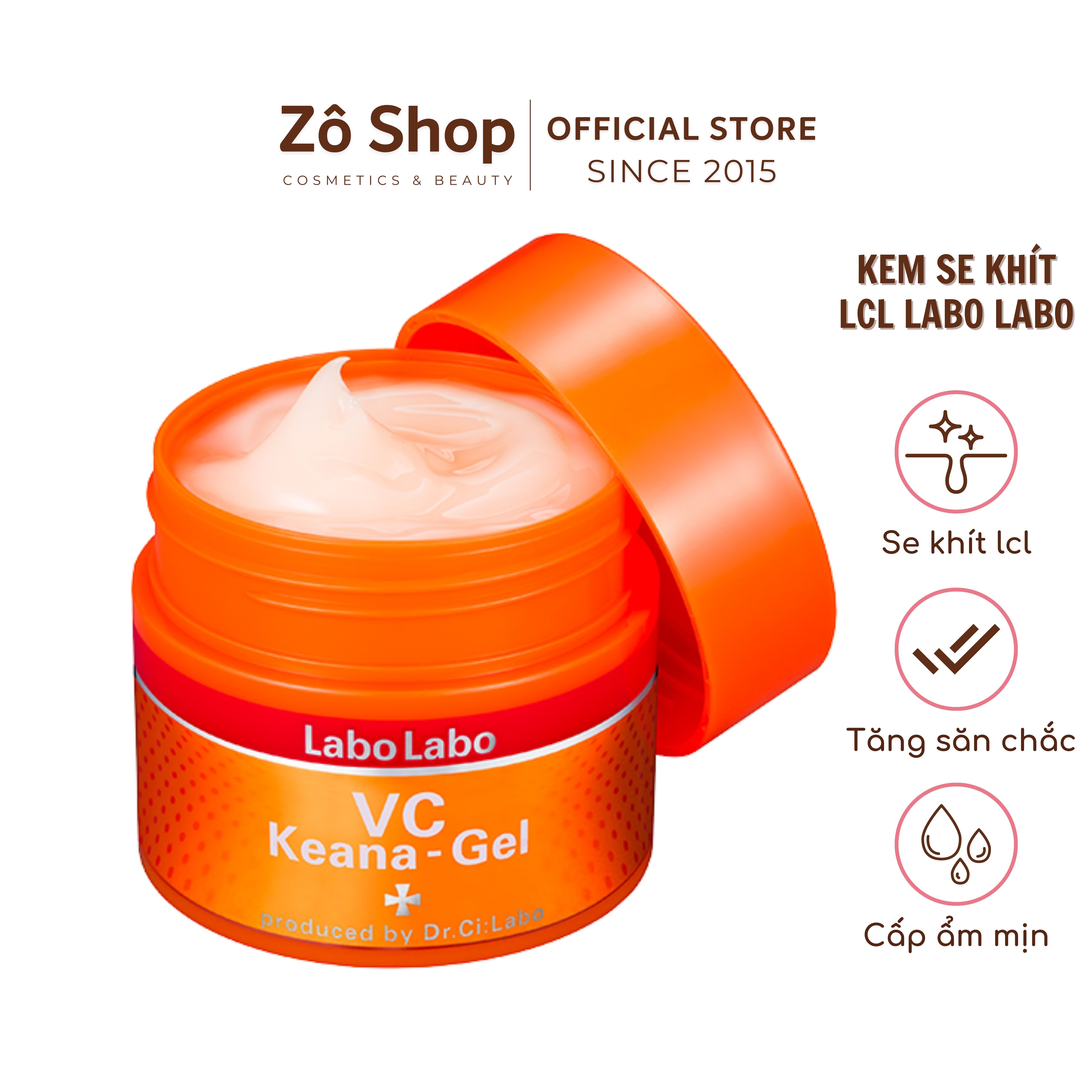 Kem dưỡng đa năng Labo Labo se khít lỗ chân lông chuyên sâu - Labo Labo VC Keana Gel