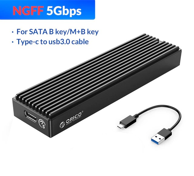 Box ổ cứng orico m2 sata m2pf-c3 . bảo hành 3 năm.