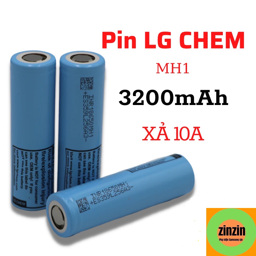 Pin LG CHEM MH1 3200mAh Xả 10A- HÀNG CHÍNH HÃNG