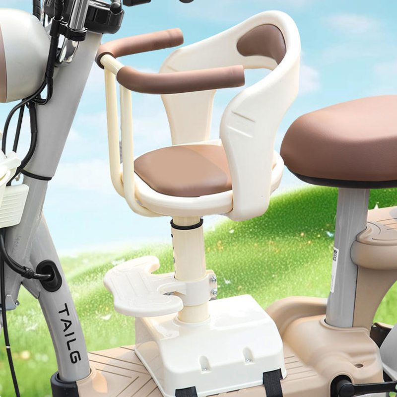 DECROOM Ghế Ngồi Xe Máy đứa trẻ, Ghế Ngồi Xe Đạp Điện Cho Bé, Ghế Ngồi Xe Điện em Bé Có lò Xo Giảm Xóc tương thích VISION VESPA SH