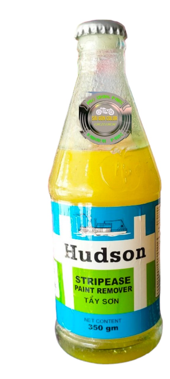 (combo 2) chai tẩy sơn hudson trên mọi bề mặt không làm ảnh hưởng bề mặt chai 350cc