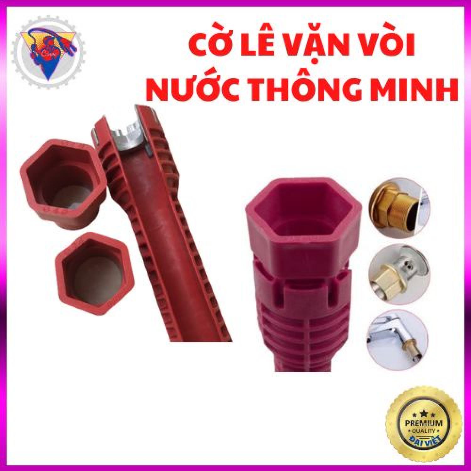 Cờ lê vặn vòi nước đa năng, cơ lê 8 trong 1, cờ lê hở, cờ lê vặn dây cấp nước