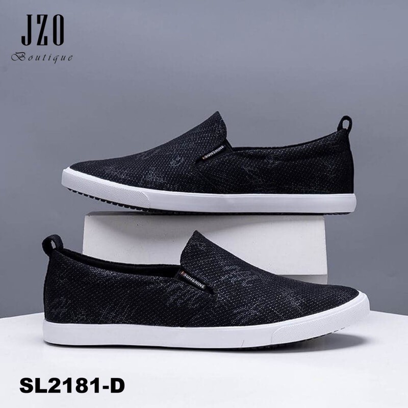 Giày lười nam slip on leyo 2181