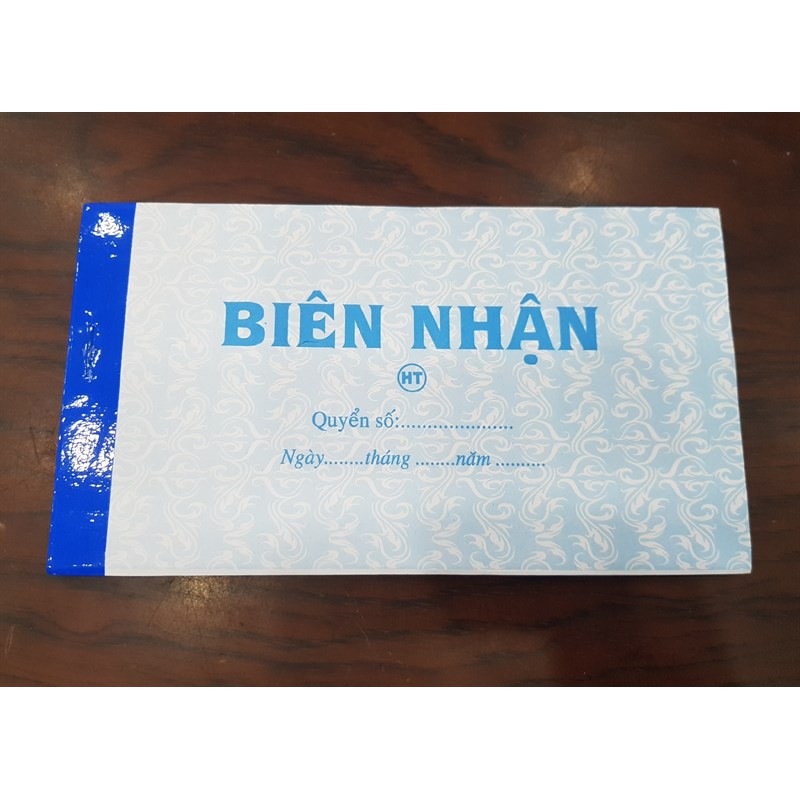 Biên nhận 1 liên 10 x 19 cm 45 tờ