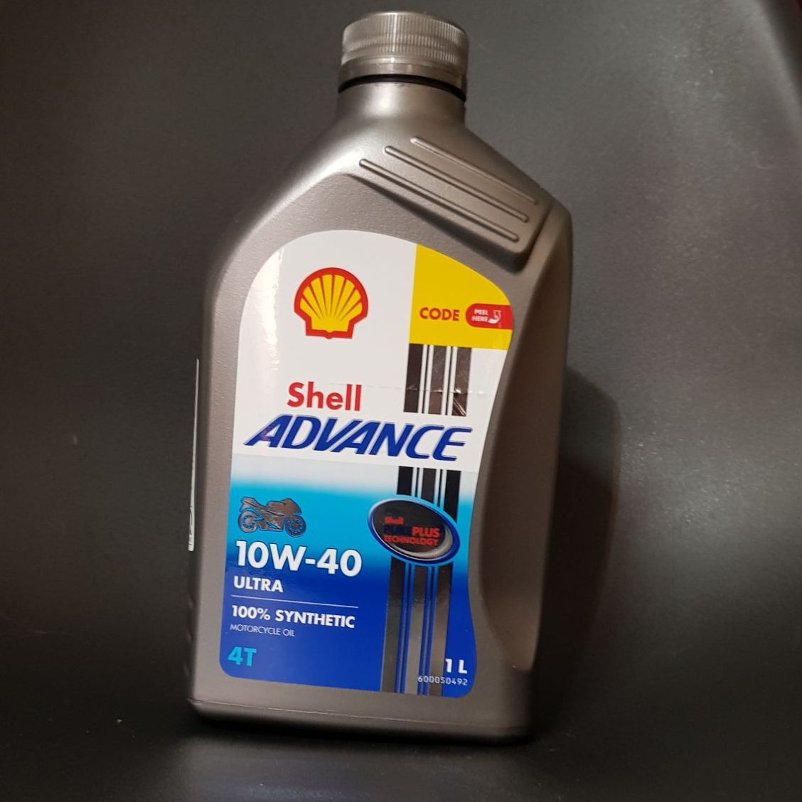 Nhớt shell advance ultra 10w40 1l, nhớt shell xe số xe côn tay shell ultra 10w40 1l tổng hợp