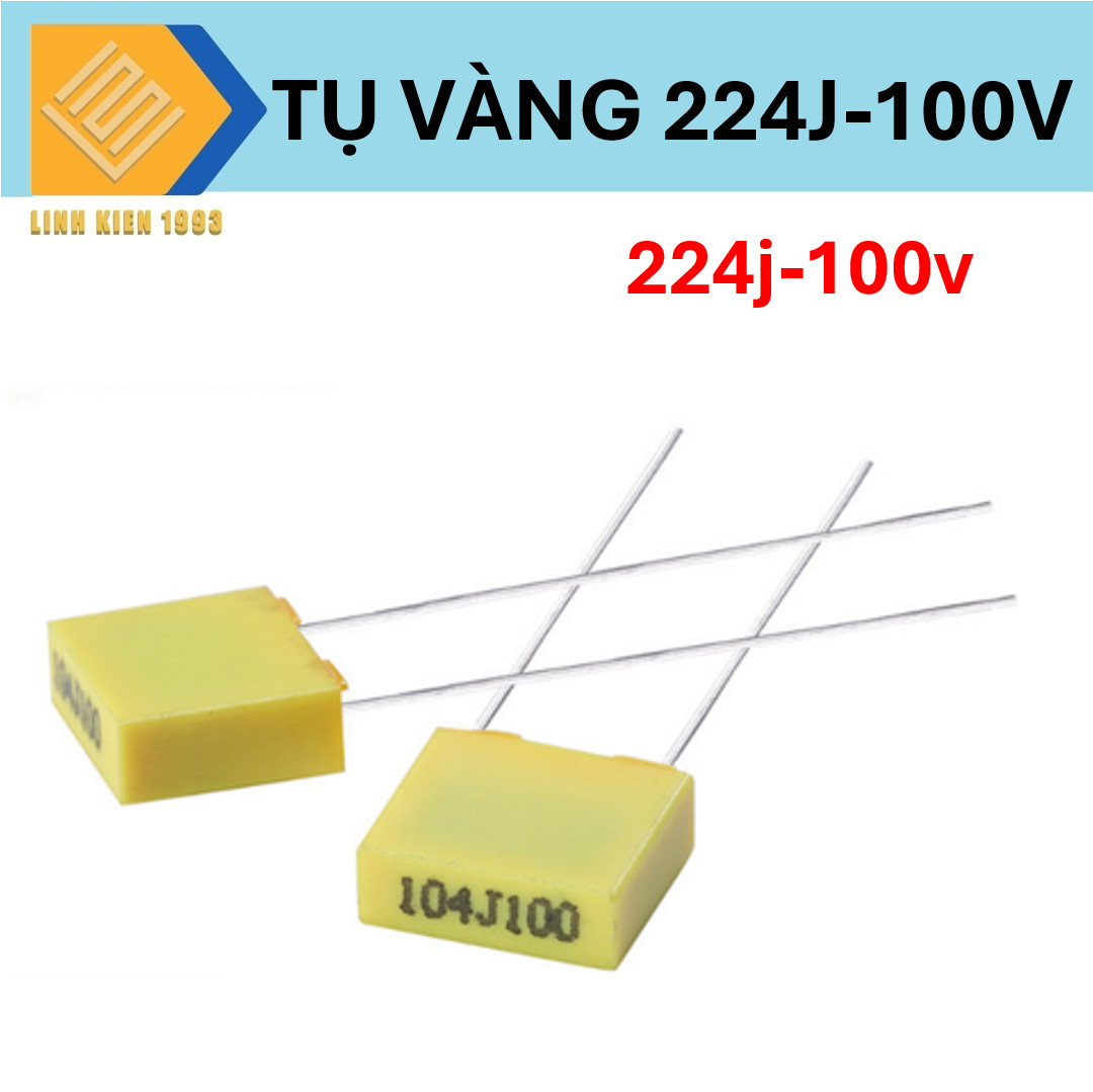 Tụ vàng 224j100v tụ điện 224j100v tụ hôp 224j100v