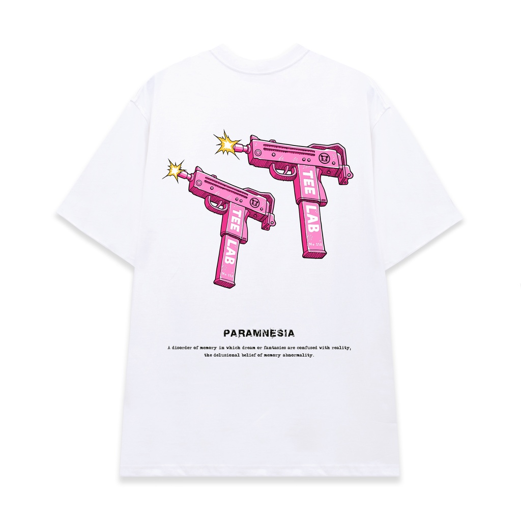 Luckáo thun local brand unisex teelab paramnesia ts098