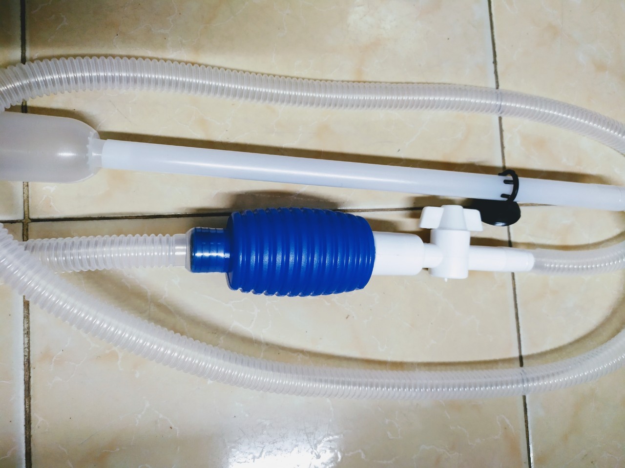 Đồ Hút Thay Nước Hồ Cá [ Có khóa] - Dụng Cụ Vệ Sinh Bể Cá