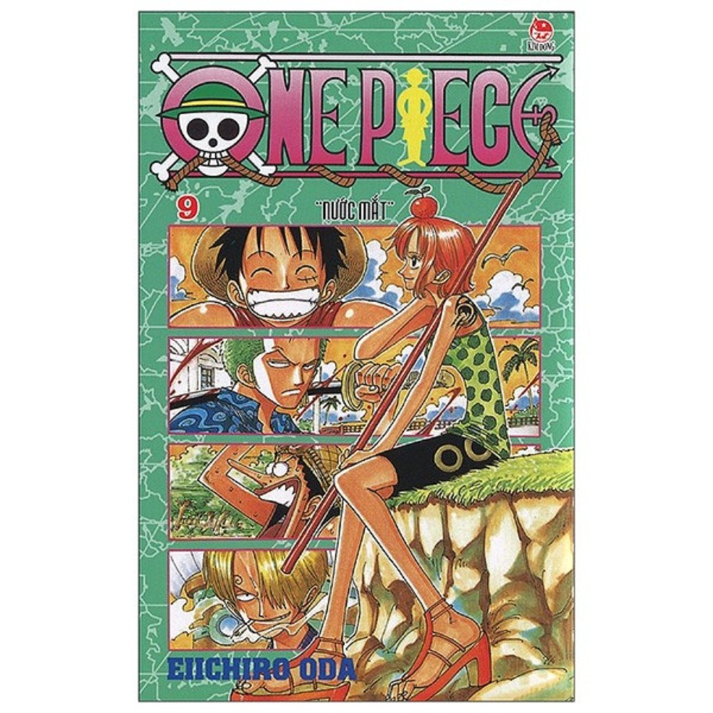 Sách - one piece tập 9: nước mắt