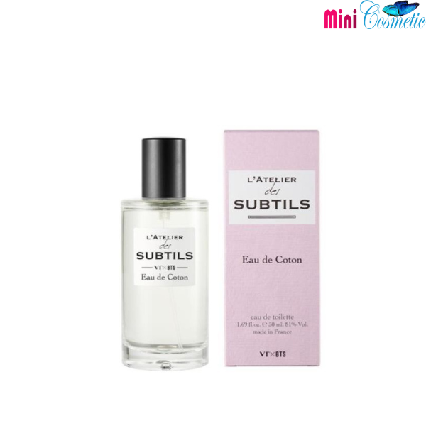 Nước hoa vt x bts l’atelier des subtils eau de coton 50ml