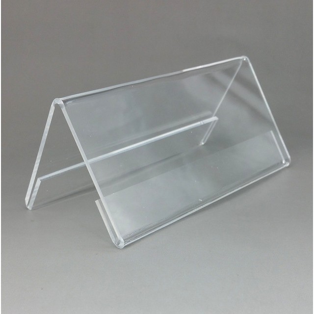 Kệ mica chữ A để bàn cỡ 21X7cm