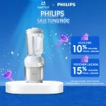 Máy Xay Sinh Tố HR3760/01 - 1500W - Công Nghệ Problend Ultra Xay Tốc Độ Cao - Màn Hình Kỹ Thuật Số, Điều Khiển Đơn Giản, Cối Thủy Tinh 2L - Hàng Phân Phối Chính Hãng
