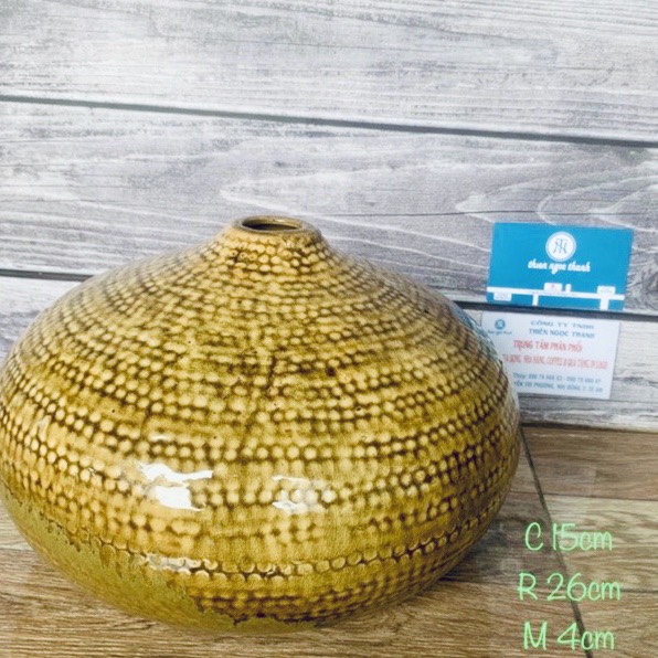 Bình hoa gốm sứ xuất dư trang trí