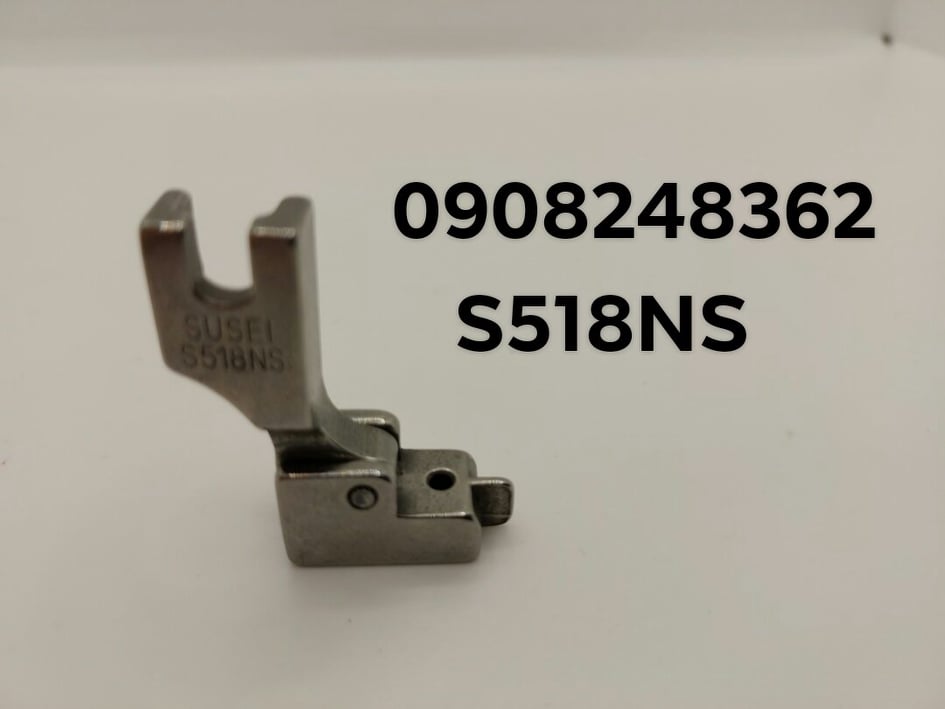 Chân vịt may dây kéo giọt nước susei s518ns hàng tốt