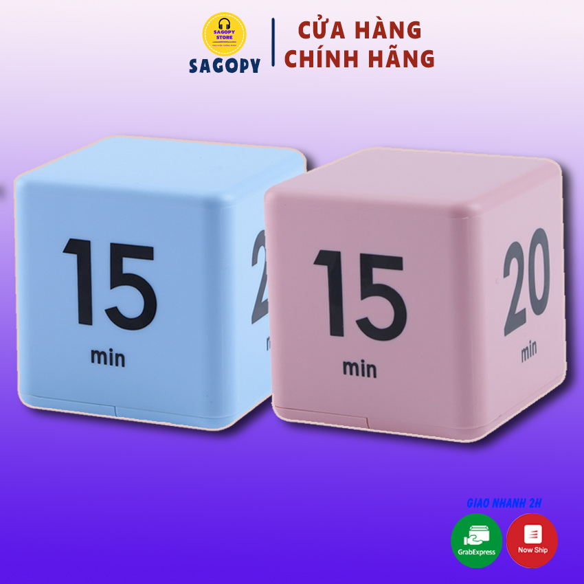 Đồng hồ Pomodoro đếm ngược S P quản lý thời gian trẻ em, hẹn giờ nấu ăn,tập thể dục, tập trung làm việc văn phòng
