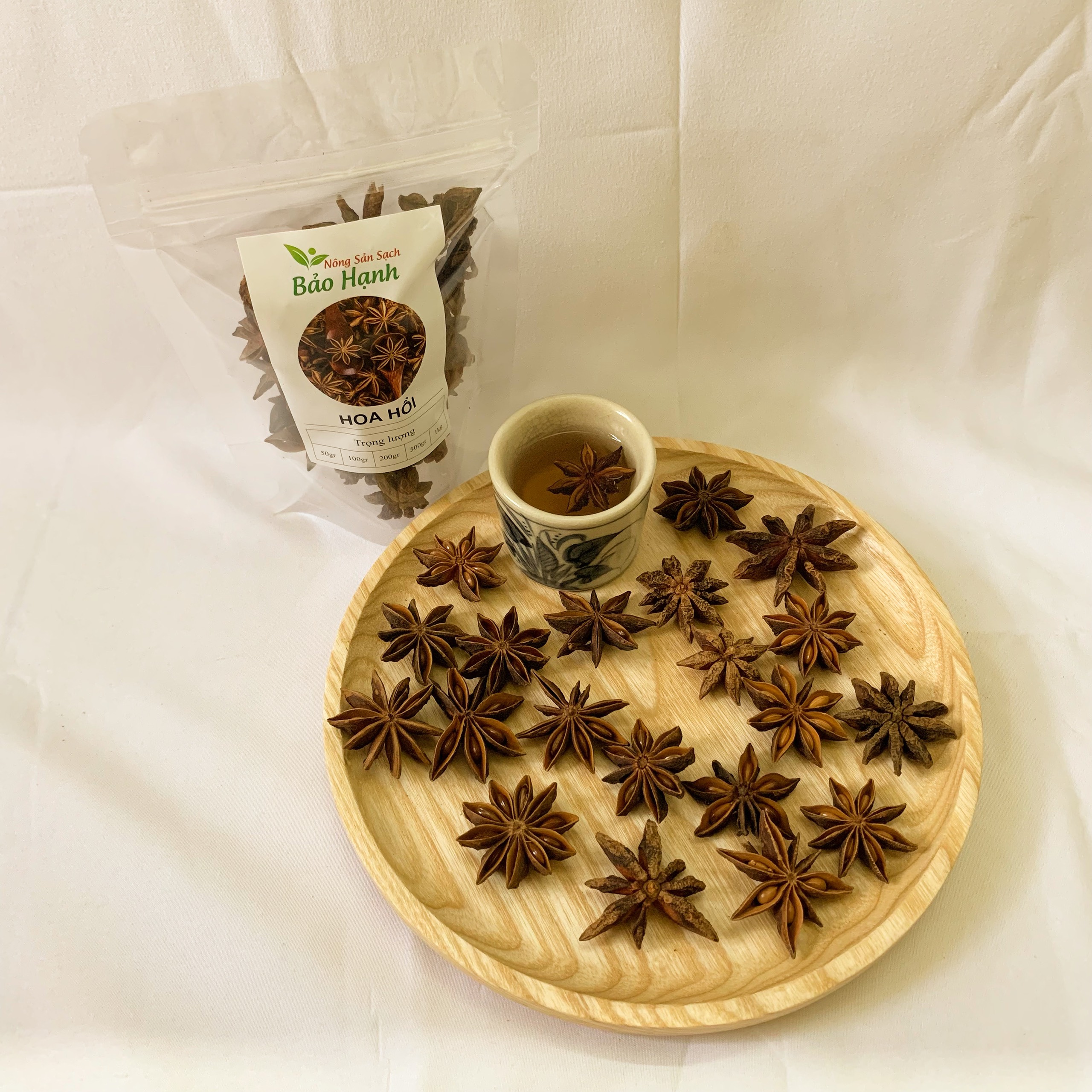 Hoa hồi 100gr nguyên chất Lạng Sơn BH Spices chế biến thực phẩm