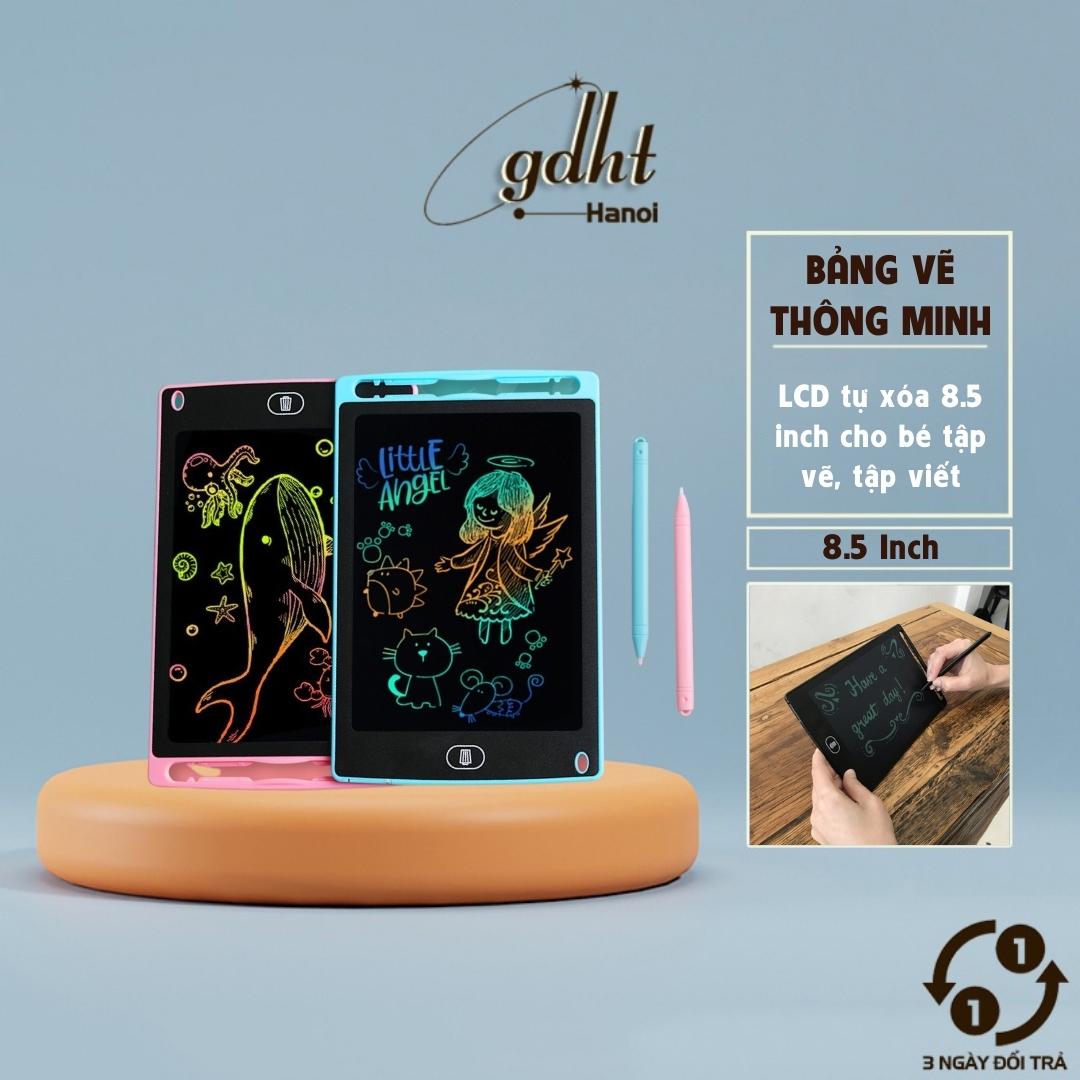 Bảng viết - vẽ điện tử thông minh tự xóa, bảng vẽ điện tử đa năng màn hình 8.5 Inch - Gia dụng Huy Tuấn
