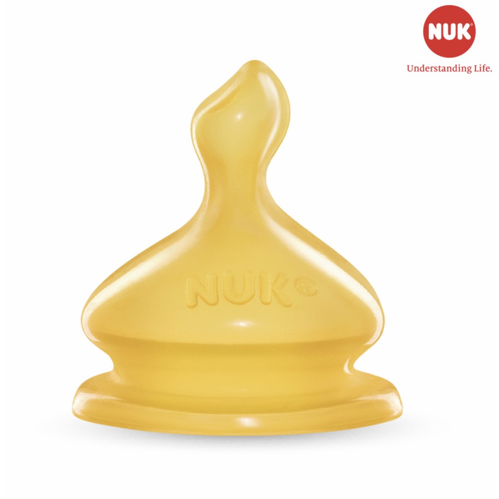 (Chính hãng) Bộ 2 núm ti NUK Premium Choice+ cao su