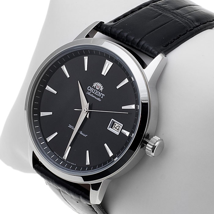 Đồng hồ nam orient fer27006b0 automatic , chống nước, dây da đen.