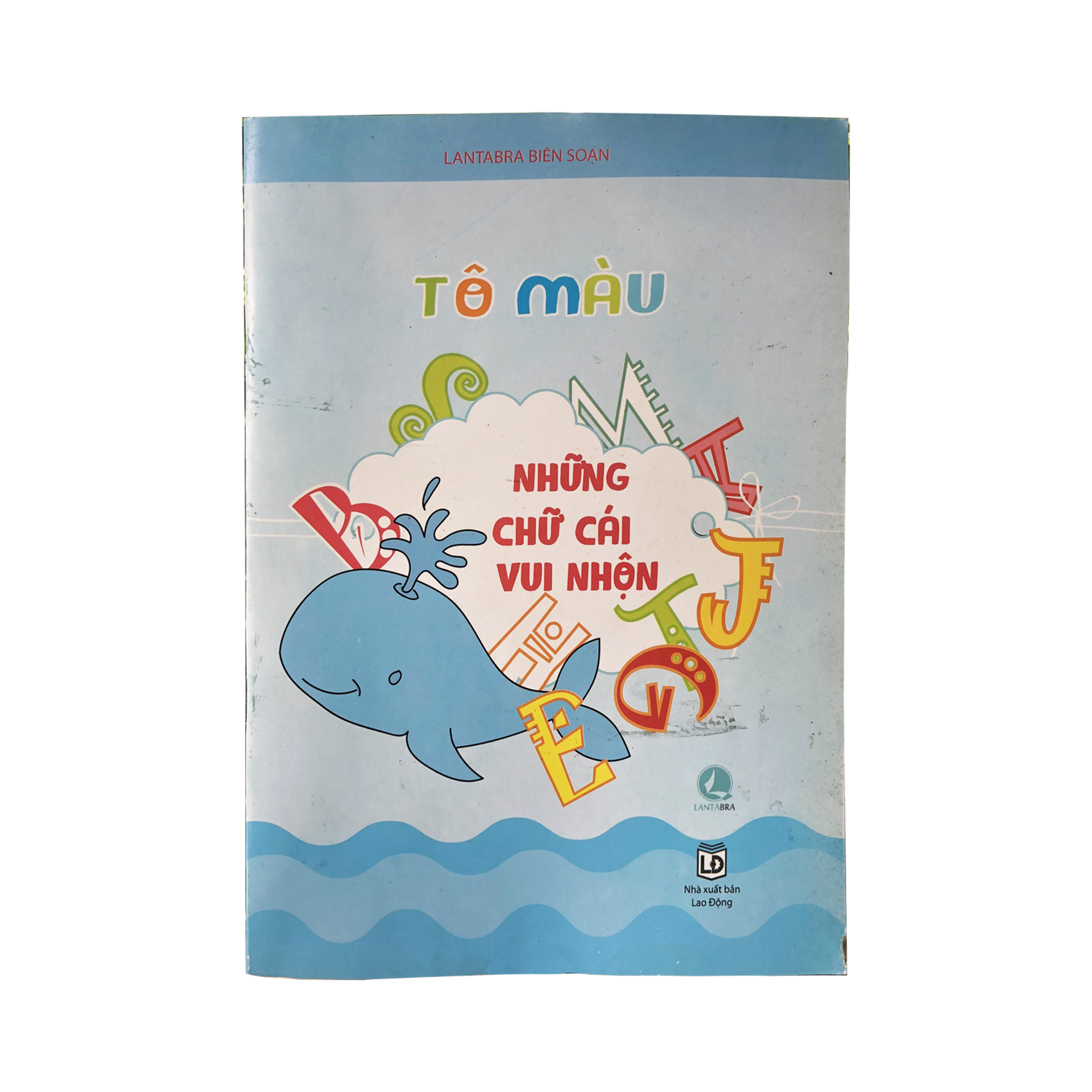 Sách Tô Màu - Những chữ cái vui nhộn - Dành cho bé (3-8) tuổi