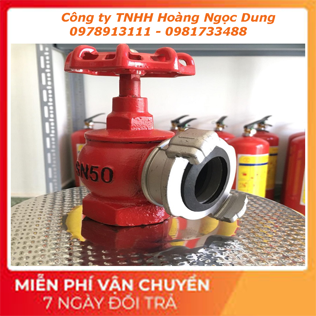 Van góc chữa cháy d50