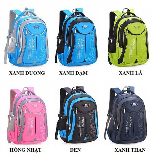 BALO HỌC SINH CHỐNG THẤM NƯỚC CAO CẤP - SIZE 45CM