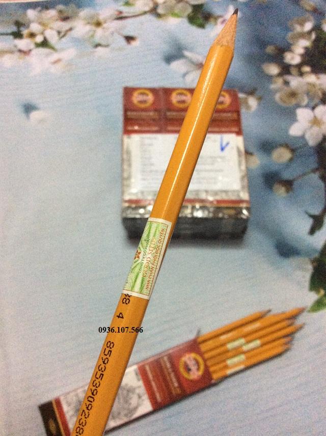 [ĐỔ SỈ 8.5k/C] Sỉ 2 Hộp = 12 Chiếc Bút chì Tiệp,Bút Chì vàng KOH Loại Xịn