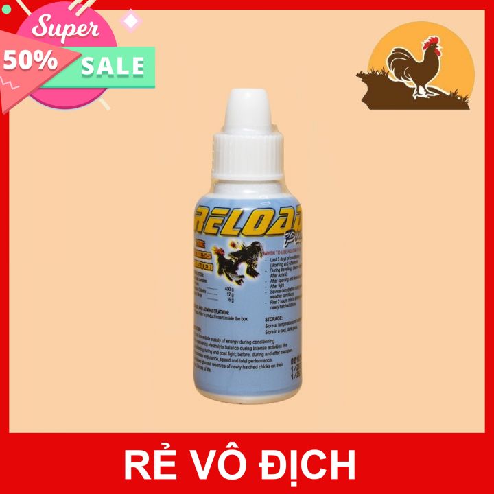 Reload PLUS chống rớt bo cho gà đi đá 15ml