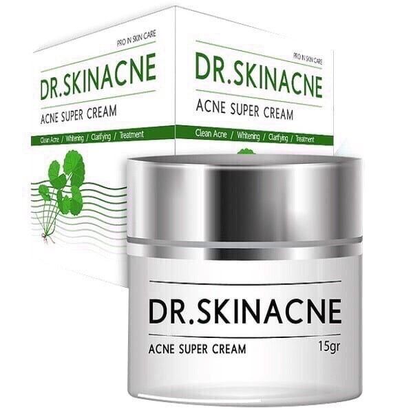 Kem giảm mụn giảm thâm dr.skinacne hủ gọn 15gram