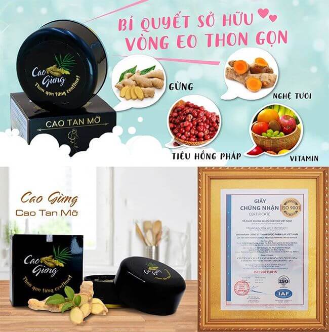 Bí quyết sở hữu vòng eo thon gọn - cao gừng tan mỡ nghệ sĩ cát tường - cao tan mỡ sau sinh - mỡ tảng-kem tan mỡ cao gừng - bí quyết đánh tan mỡ bụng hiệu quả